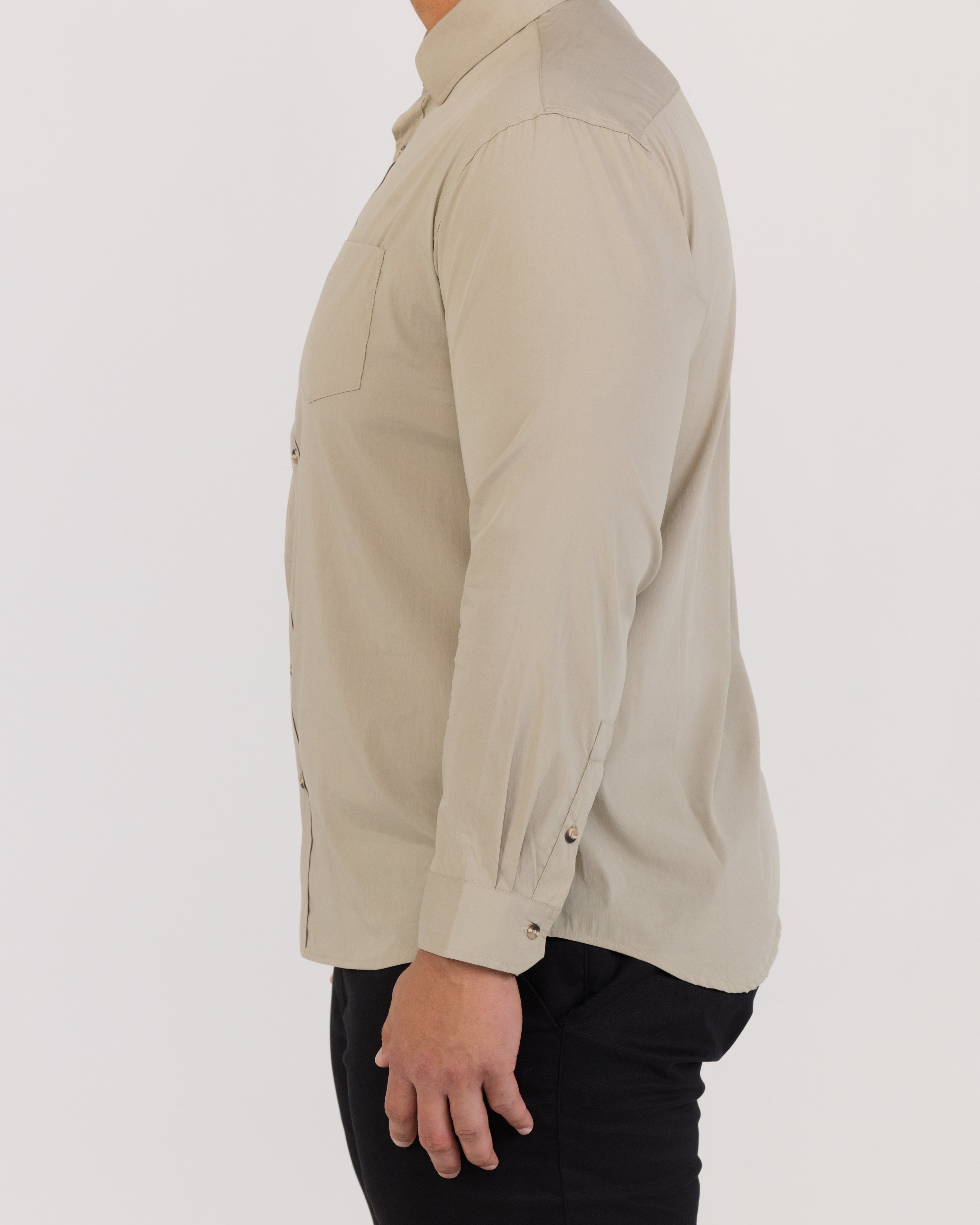 Collared Long Sleeve Shirt
