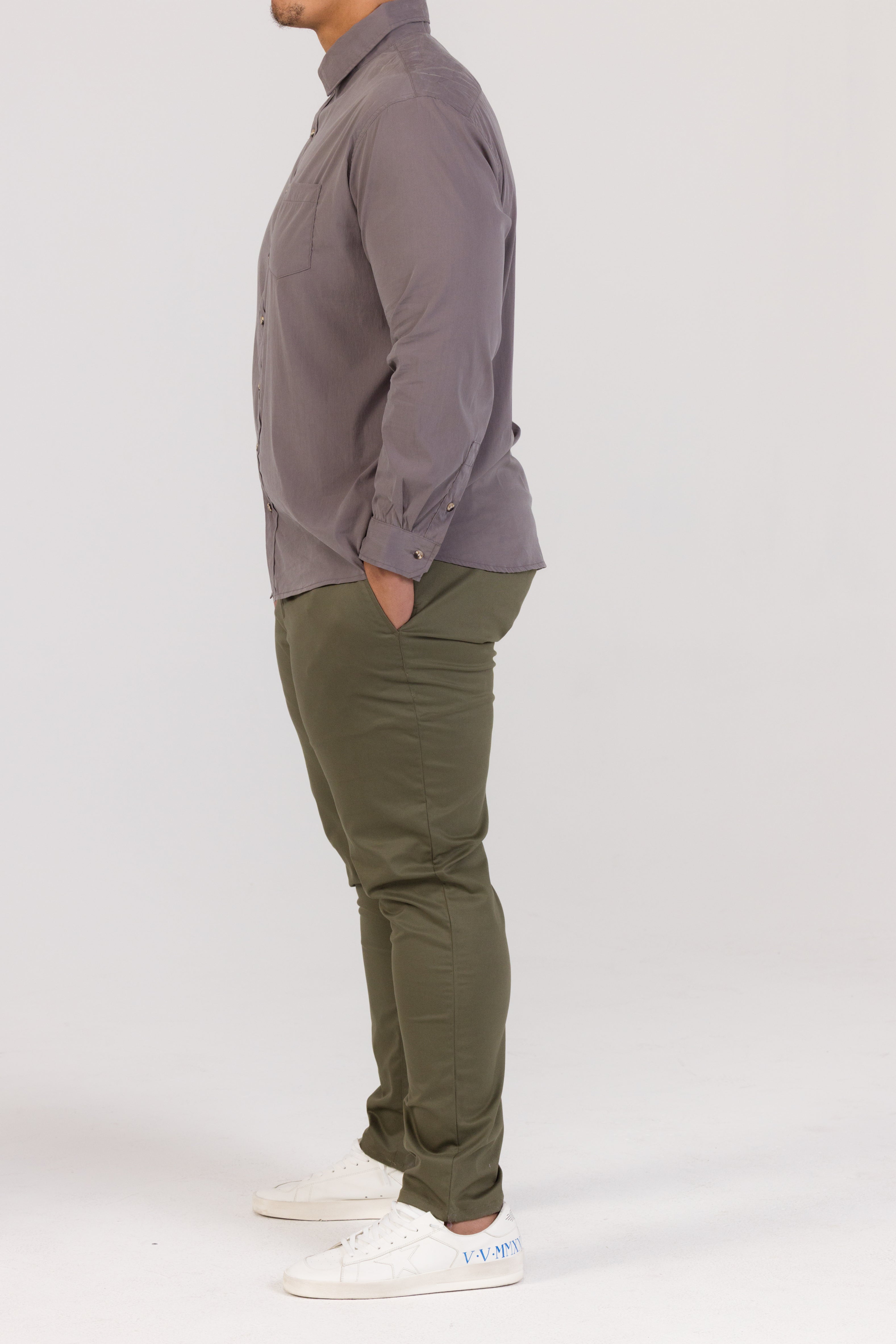 Collared Long Sleeve Shirt